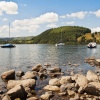 Ullswater rocks and boats