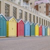 Beach huts