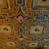 Red Library ceiling