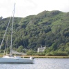 Sailboat and Home on Lake Windermere - August 2007