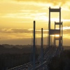 Severn Bridge M48 Sunrise, Chepstow.