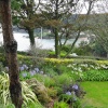 Garden with view on the beach in Salcombe