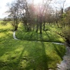 Pastoral evening by the river in Masham
