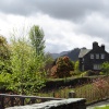Grange village in english countryside