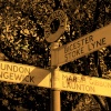 Signpost, Stratton Audley, Oxfordshire