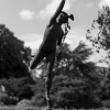 Statue of Mercury in Rowntree Park, York