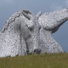 The Kelpies.