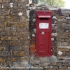 Victorian Wall Postbox, Well Lane, Little Badminton, Gloucestershire 2011