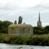 WW2 Pillbox, River Thames, Lechlade, Gloucestershire 2009