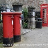 Postboxes & Phonebox. High Street, Chipping Sodbury, Gloucestershire 2014