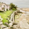 Pink House on Summerleaze Beach, Bude, Cornwall