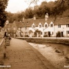 Cottages, Water Lane, Castle Combe, Wiltshire 2013