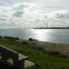 View from Hayling Island over the bay, 28th September 2017
