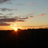Sunset in Laxfield