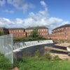 The Weir in front of what was a textile factory. Carlisle, Dentonholme