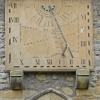 Sundial on Eyam Church