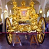 Carriage in the Royal Mews of Buckingham Palace