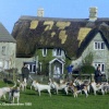Beaufort Hunt Meet, Horton, Gloucestershire 1990