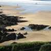 the beach at Woolacombe