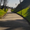 The way to the sea at Boscombe Chine Gardens (Dorset)