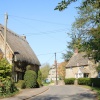 Period cottages in Main Street, Duns Tew