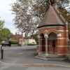 The Victorian drinking fountain in Woolhampton
