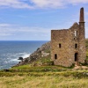 Old Tin mines on the Cliffs at Botallack