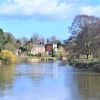 The River Wye at Hereford.