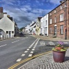 View West Along Castle Street in Beaumaris, with the Spinning Wheel Tearooms on the Right