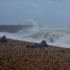 This Storm was gusting at 60mph, Making it Difficult to Photograph