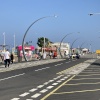 Promenade to beach at Skegness Beach Lincolnshire