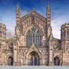 Cathedral Church of St Mary and St Ethelbert, Hereford: the west elevation