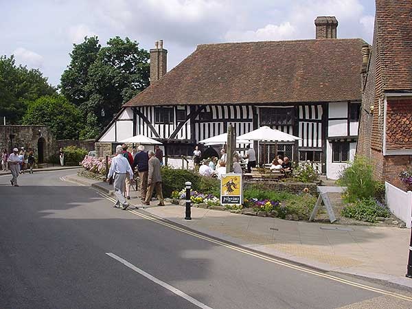 A pub in the twon of Battle, Sussex