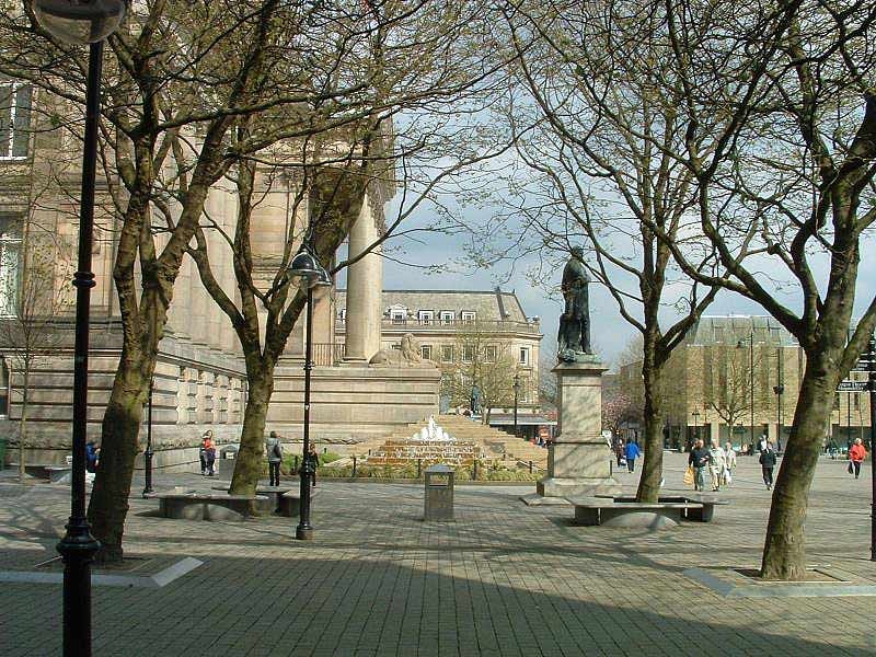 Photograph of Victoria Square in Bolton.
