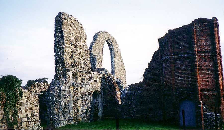 A picture of Leiston Abbey photo by C W