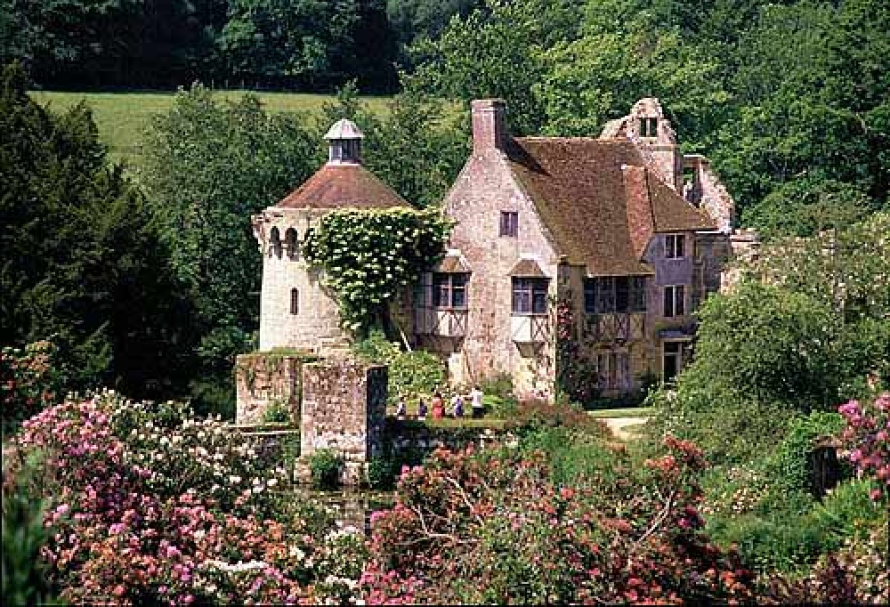 The beautiful Scotney Castle, Tunbridge Wells, Kent