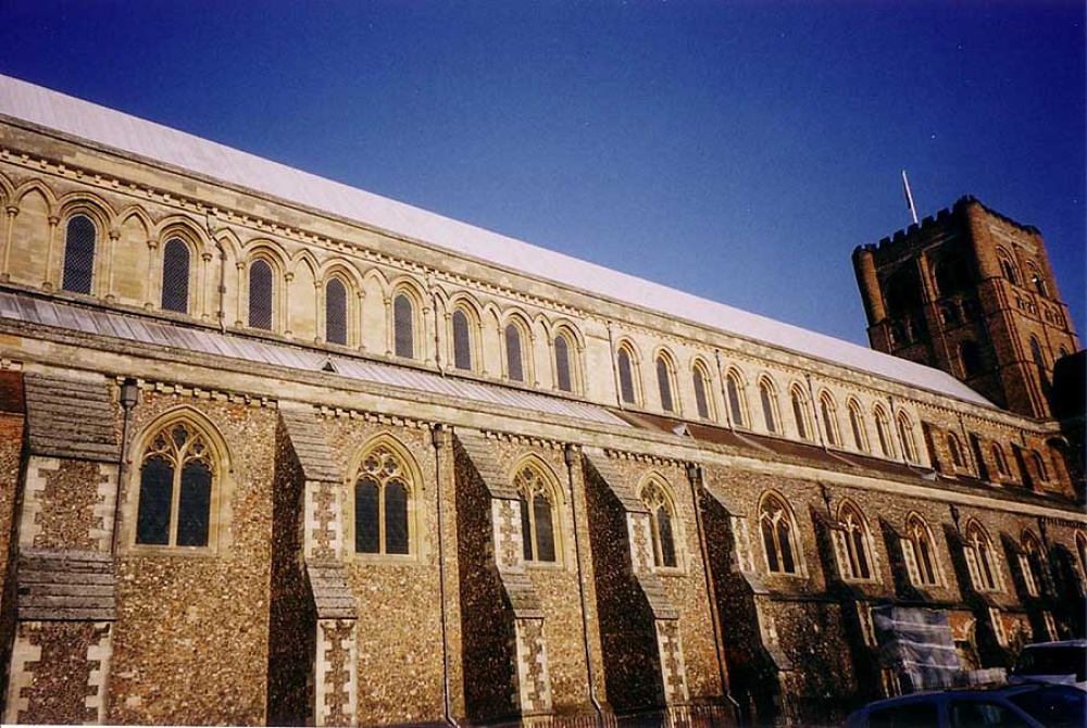 Photograph of Cathedral and Abbey Church of St Alban, St Albans, Hertfordshire