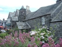 The 14 century Old Post Office at Tintagel, Cornwall