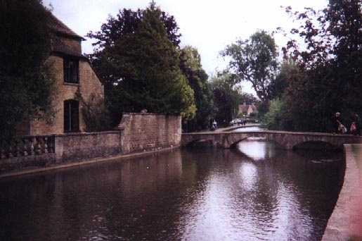 View of Bourton-on-the-Water, The Cotswolds