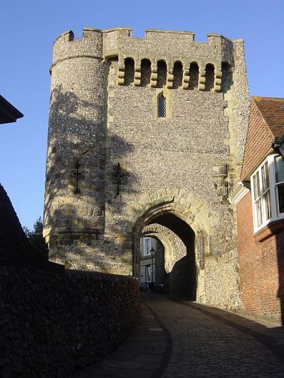 Gate to Norman Castle