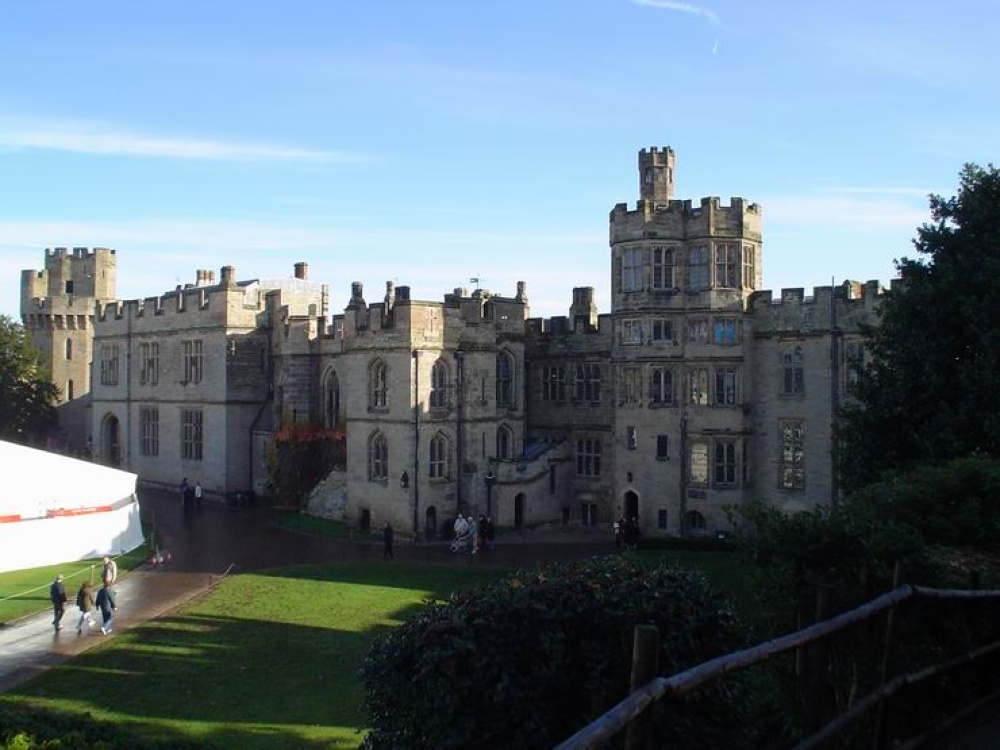 Warwick Castle - Living parts of the castle