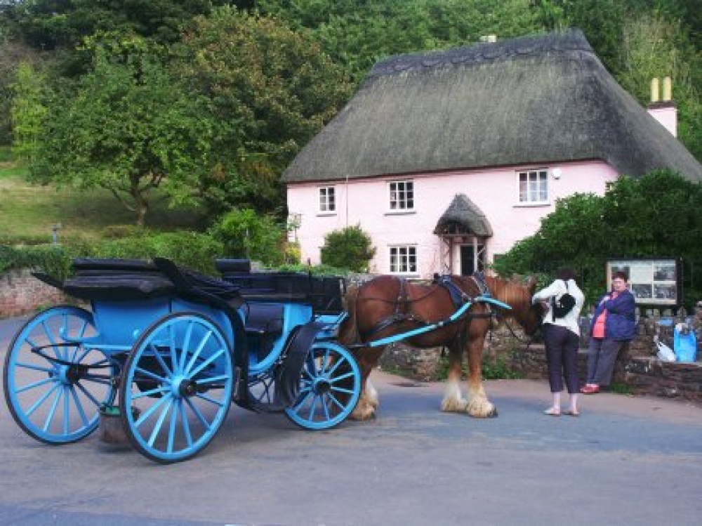 Photograph of A Village and an attraction in one. Cockington, Devon
