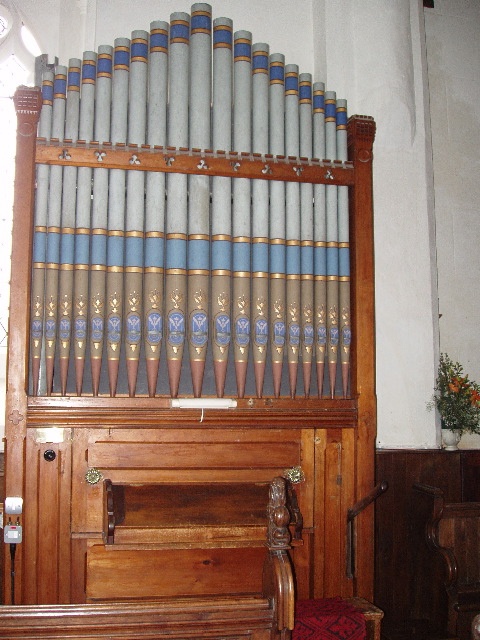 The organ at Gisleham