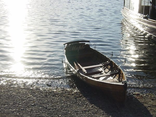 Rowing Boat on Windemere Lake