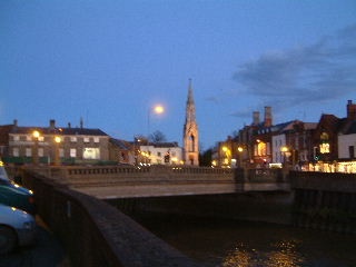 Wisbech at night