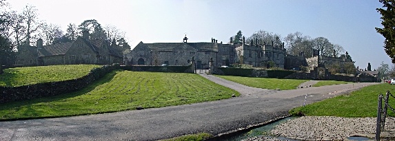 Composite picture of Tissington Hall photo by Denis Finan