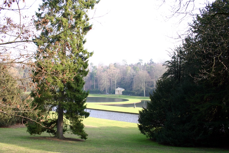 Tree Scene - Studley Royal Water Garden - Nr.Ripon Nth. Yorkshire