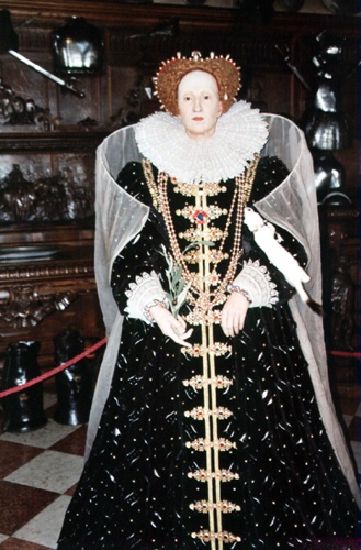 Wax figure of Elizabeth I