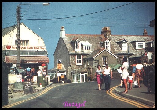 A picture of Tintagel