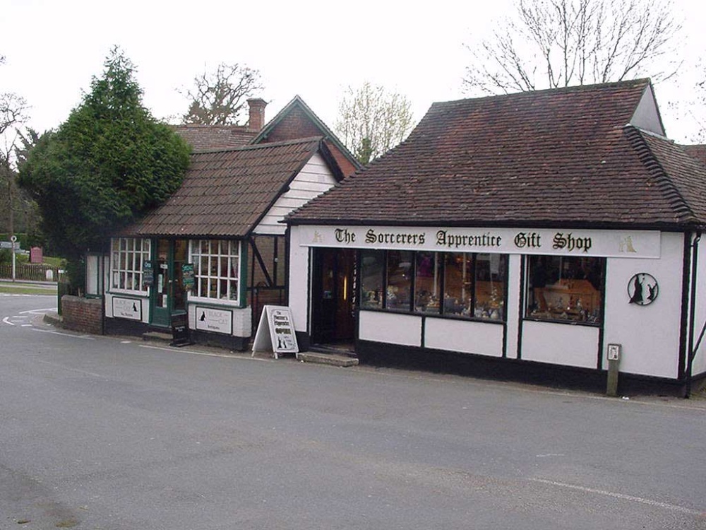 The village of Burley, New Forest, Hampshire